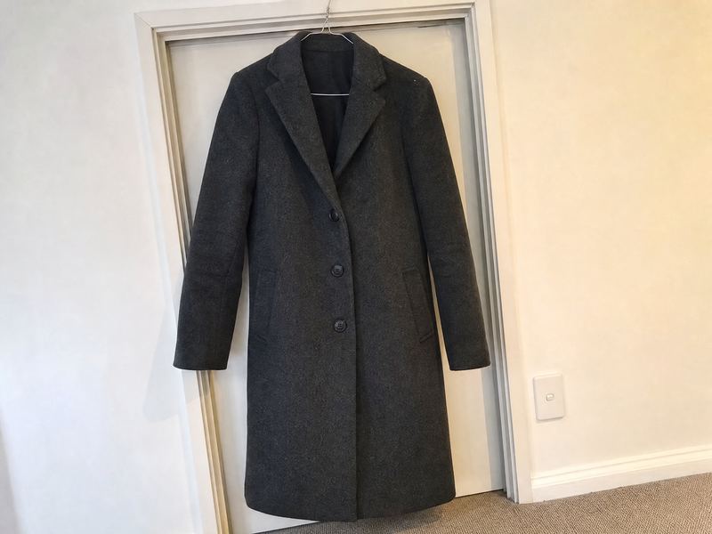 Winter wool coat, size 10
